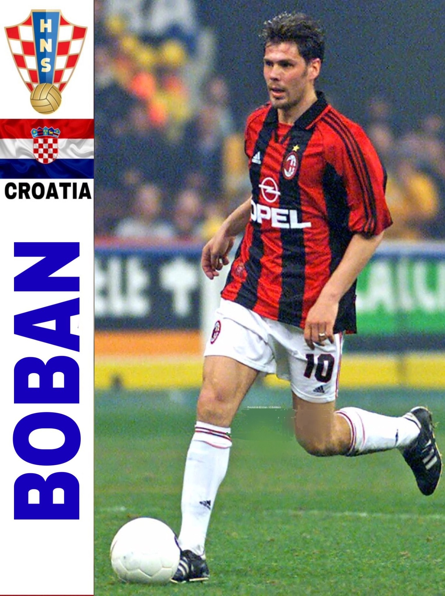 Croata Boban a atuar pelo AC Milan