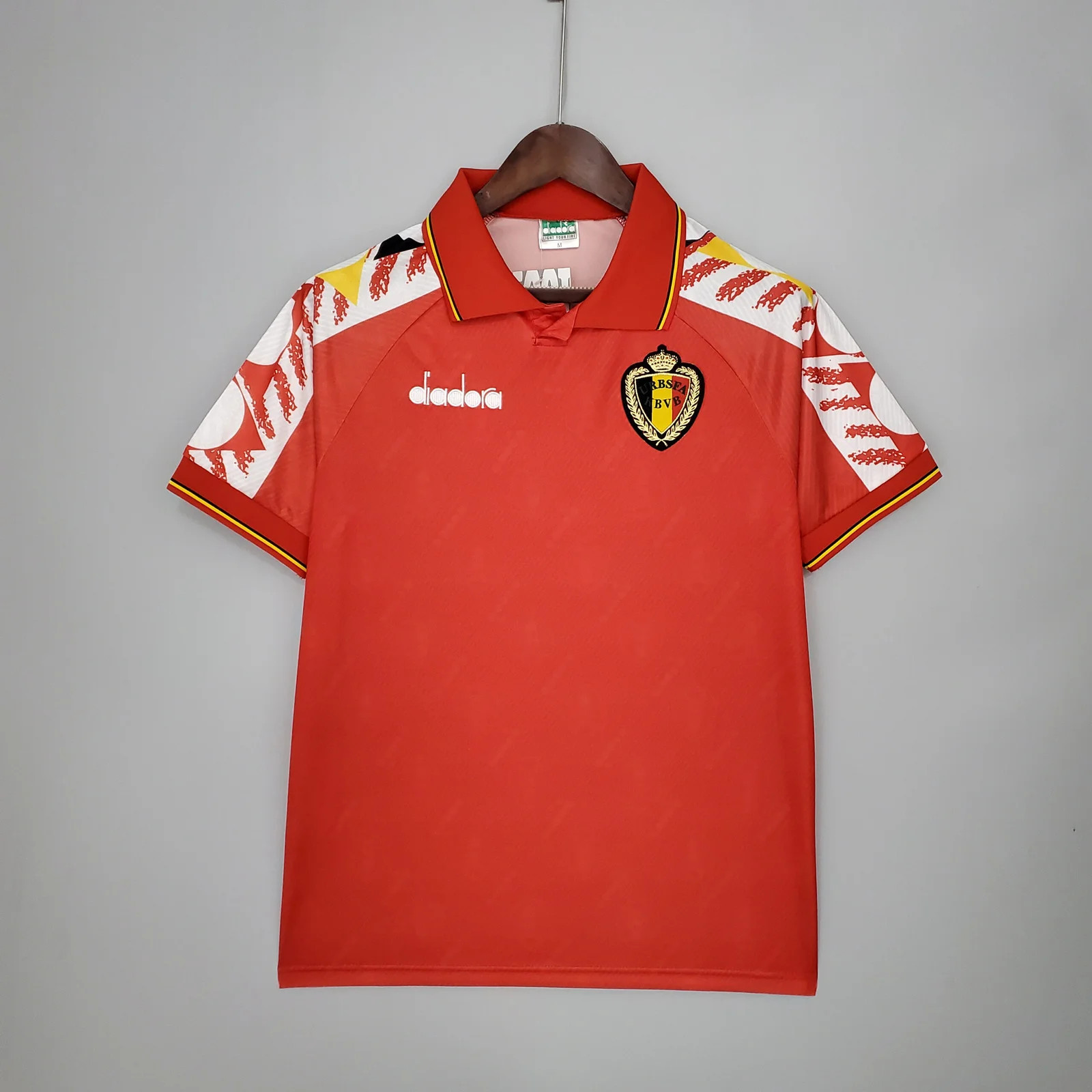 Camisola principal da Bélgica para o Mundial 1994
