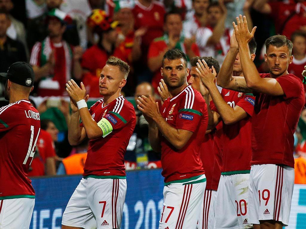 Camisola principal da Hungria na Fase de Apuramento para o Mundial 2018