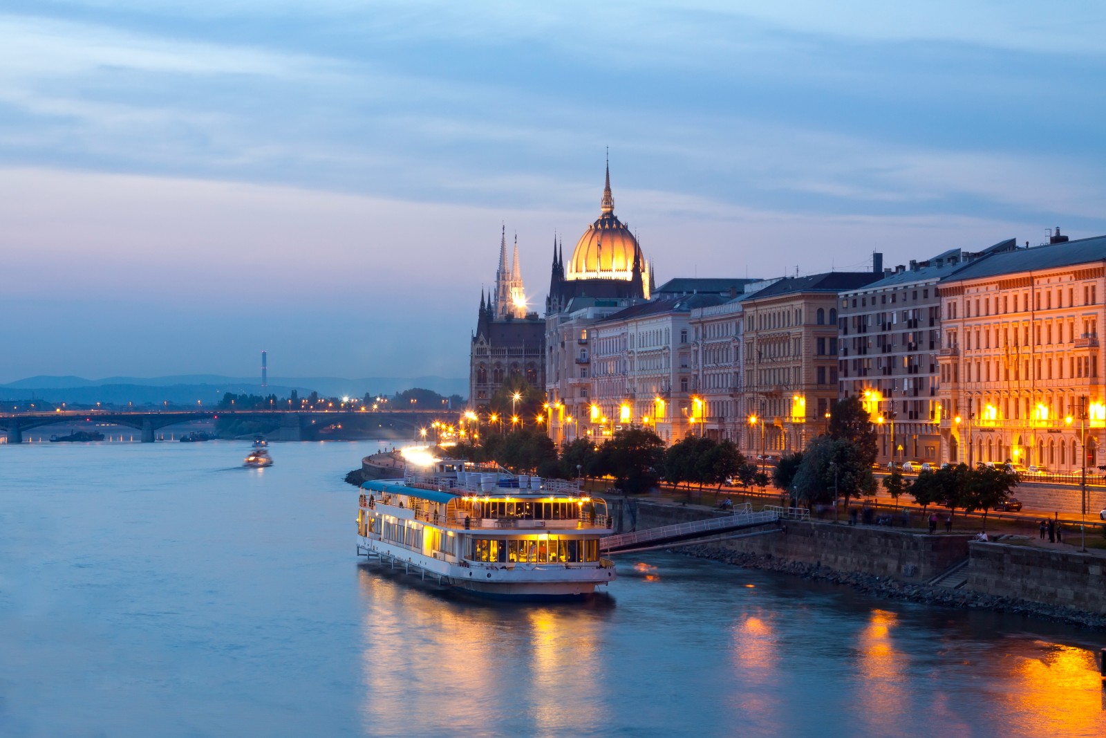 Danúbio em Budapeste e a orientação especial do seu curso 